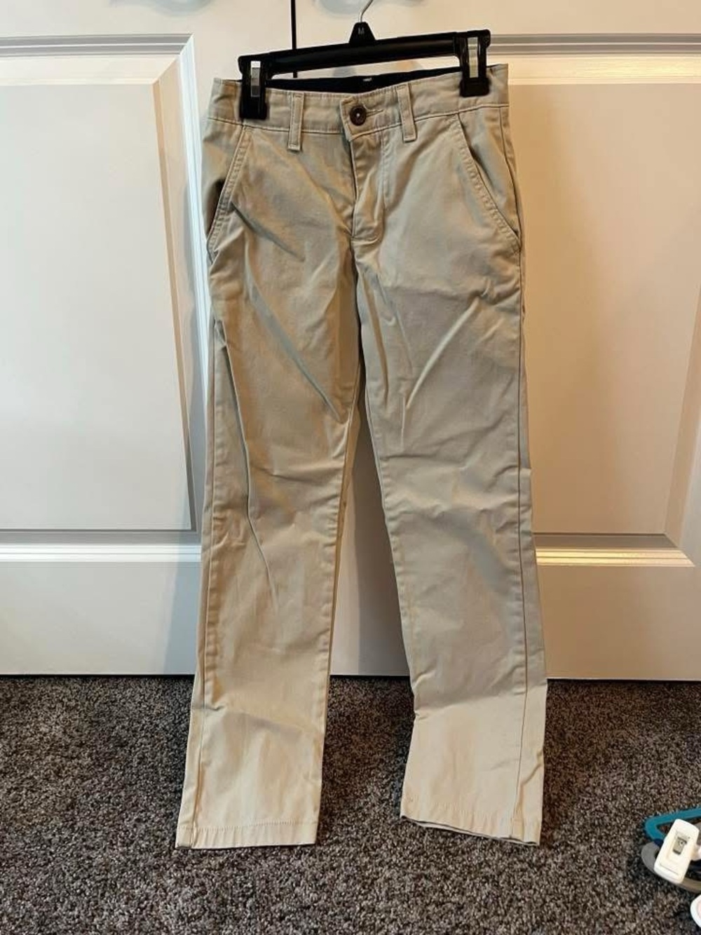 crown & ivy Toddler/Youth Khaki Straight-Leg Pants